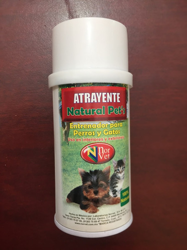 Imagen 3 de 6 de Mega Oferta Natural Pets Spray Educador Atrayente Cachorros