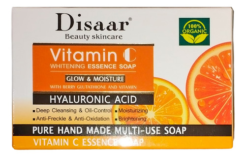 Jabón En Barra Vitamina C Ácido Hialurónico Disaar
