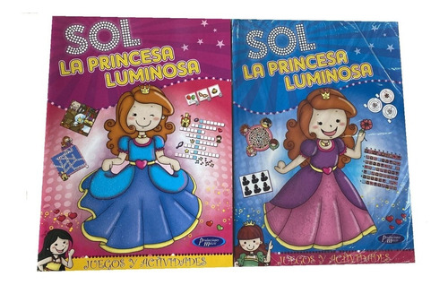 Libro Sol La Princesa Luminosa Juegos Y Actividades Mawis
