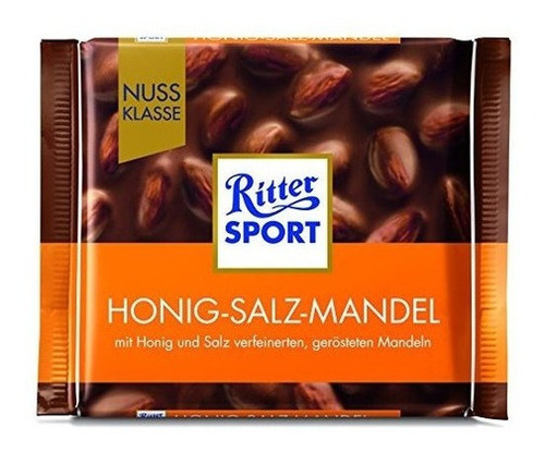 Barra De Chocolate Ritter Sport Nuez