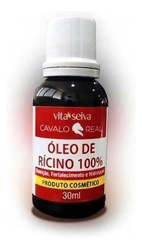 Oleo De Ricino 100% Cavalo Real 30ml Vita Seiva