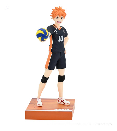 Figura Furyu: Haikyuu - Hinata Shoyo Con Base Tematica