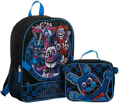 Mochila Para Niños Freddy Fazbear: Material Escolar Five At