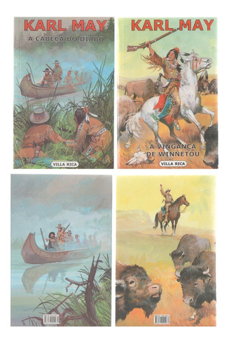 Livro Coleção Karl May - 10 Volumes ( Box Novo )