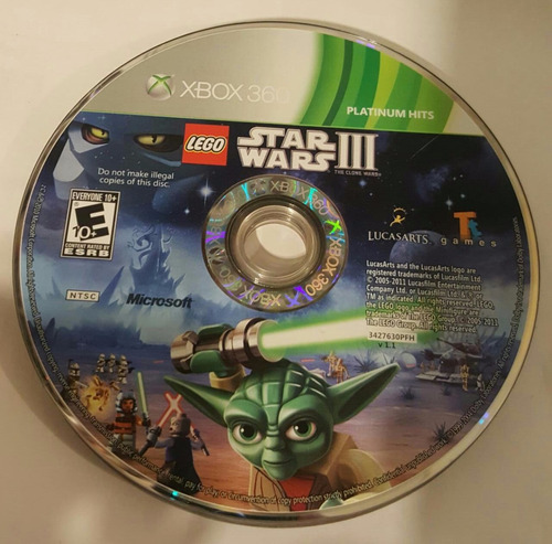 Lego Star Wars Iii The Clone Wars Usado Xbox 360 Blakhelmet 