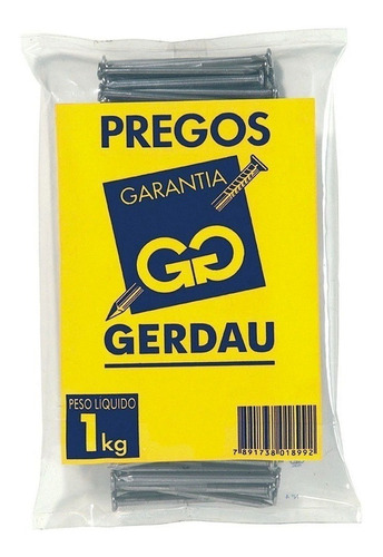 Prego Ardox 16x24 Gerdau 1kg