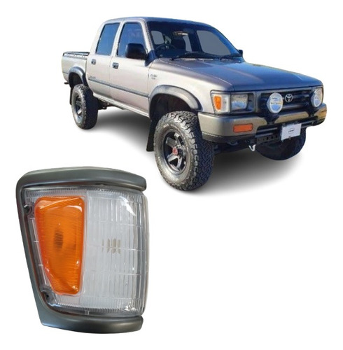 Lanterna Dianteira Hilux 4x4 1992 93 94 95 A 2001 Dir Cinza