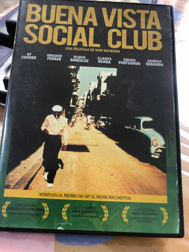 Buena Vista Social Club Wim Wenders Ry Cooder Dvd Palermo