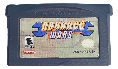 Advance Wars Game Boy Advance Cartucho