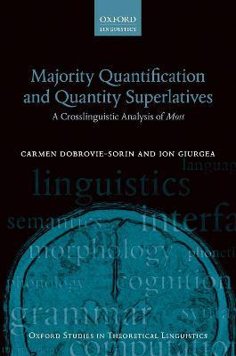 Libro Majority Quantification And Quantity Superlatives :...
