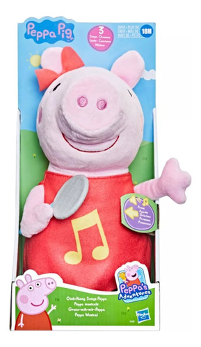 Peppa Pig Plush Com Som Fun