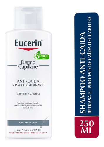  Eucerin Dermocapillar Shampoo Revitalizante Anticaida 250ml
