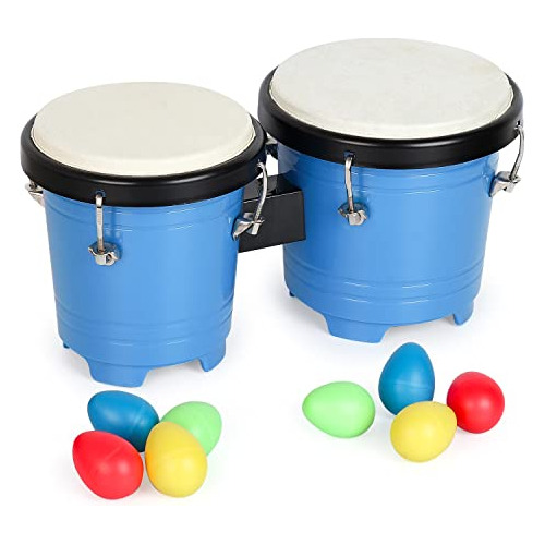 Bongos Niños, Tambores De Bongo Pequeños De Plástico...