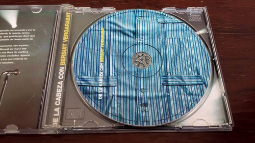 Bersuit Vergarabat - De La Cabeza Con ... * Cd Mb Estado Arg Estándar (Usado)