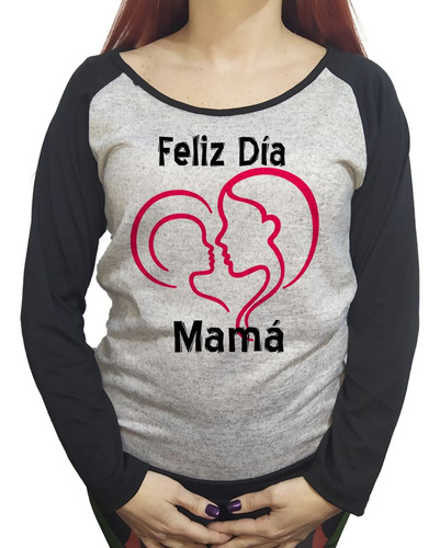 Buzo Lanilla Mujer  Corazon Amor Madre E Hijo