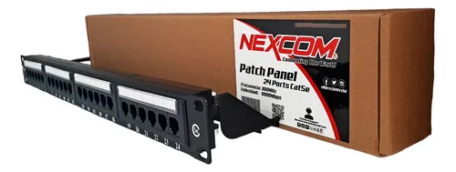 comprar Patch Panel Marca Wireplus De 24 Puertos Cat5 Cat5e Cat 5e
