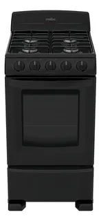 Cocina Mabe ProfesionalEM5031BAP color negro con puerta con visor