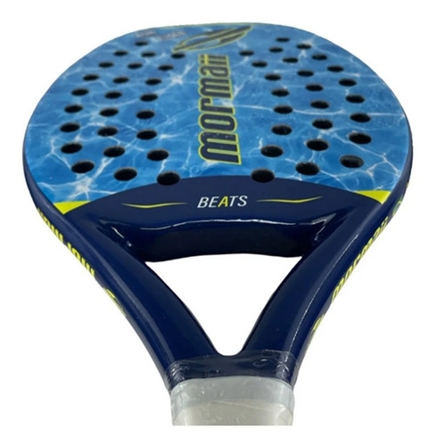 Raquete Beach Tennis Mormaii Beats Com Capa E 3 Bolinhas Itf Cor Azul