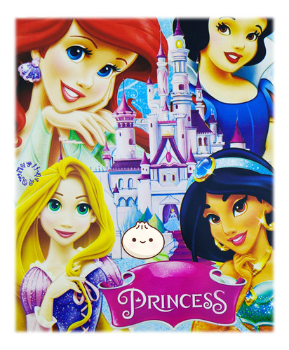 10 Libro Colorear Princesas Tamaño Carta 16 Pag Recuerdo ^-^