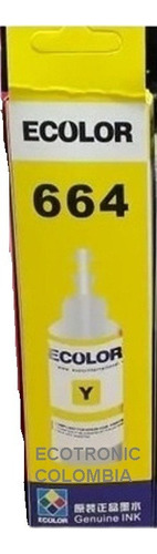 Recarga Tinta Compatible Epson 664 120ml Sistema Continuo