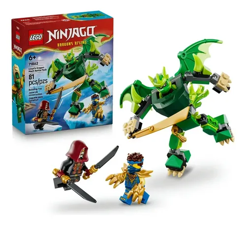 LEGOLEGO Ninjago - Pack de Batalha do Robô Dragão do Lloyd - 81 Peça