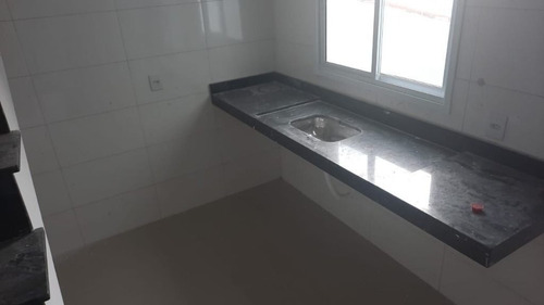 Imagem 7 de 22 de Cobertura Com 110 M² Sendo 2 Dormitórios, 1 Suíte, 2 Vagas À Venda Por R$ 408.000- Utinga - Santo André/sp - Co0980
