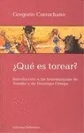 Que Es Torear - Corrochano,gregorio
