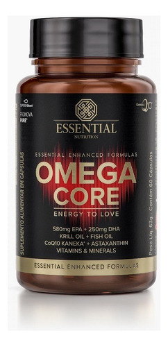 Omega Core 60 Caps - Essential Nutrition