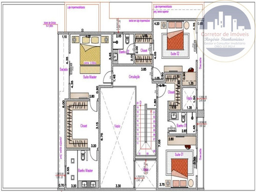 Imagem 3 de 30 de Sobrado Condominio Jardim Residencial Dona Lucilla Em Indaiatuba Com 3 Suites - Ca00094 - 69949906