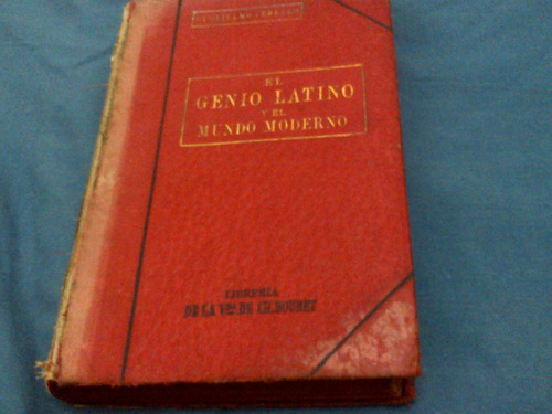 Ferrero, El Genio Romano Y El Mundo Moderno.1918.tapadura