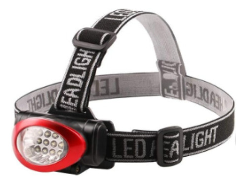 Linterna De Cabeza  Minera  De 12 Leds