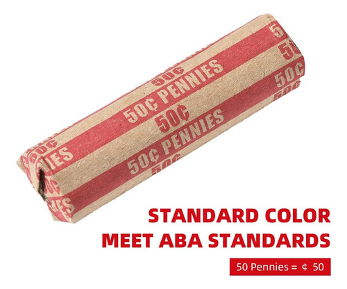 Envoltorios Para Monedas Penny Sleeves, Rollos Planos De Un