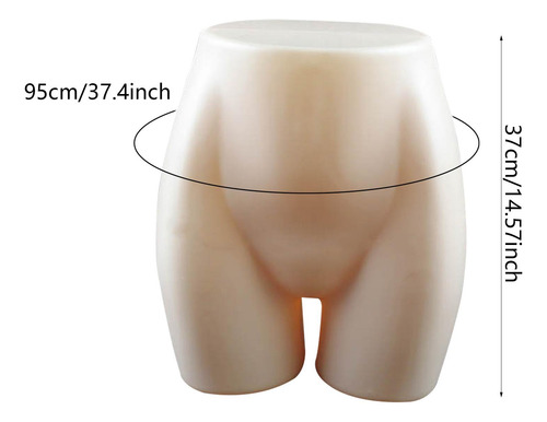 Maniquí De Caderas Femeninas Con Soporte Para Ropa Interior