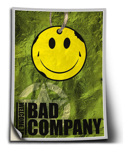Adesivo Bad Company Paul Rodgers Free Auto Colante A0 A