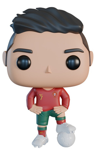 Funko Pop Cr7 Cristiano Ronaldo Fast Print No Oficial Custom