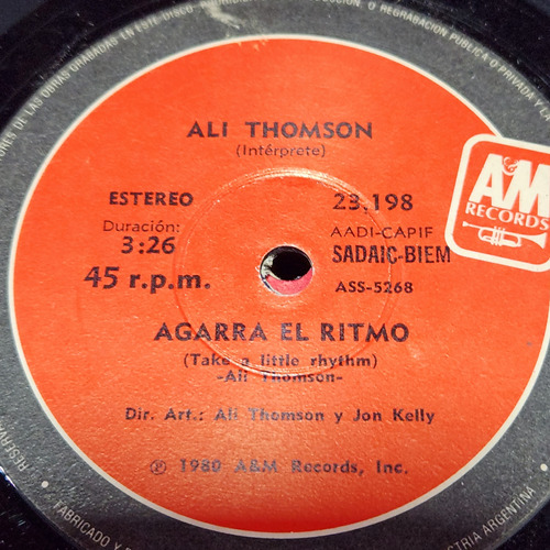 Simple Ali Thomson Am Records C7