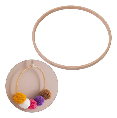 3pcs Wreath Rings Macrame Hoops Circle Diy Aros 7 Polegadas