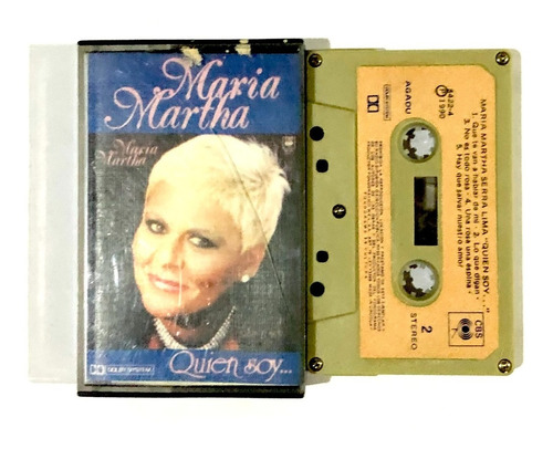 Maria Martha Serra Lima - Quien Soy - Cassette Original 1990