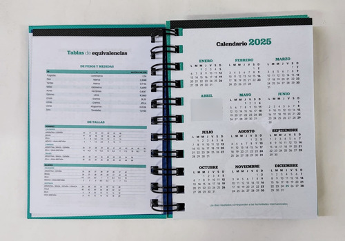 Agenda 2025 Mafalda Granica Diaria C/espiral C/liga 11x15cm