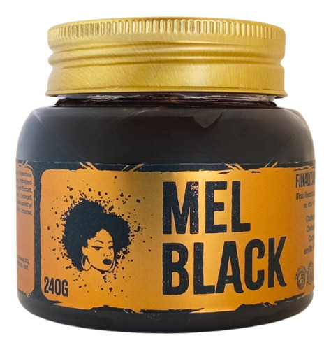 Mel Cola Finalizador De Cachos Mel Black 240g