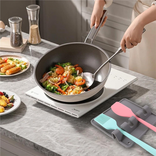 Porta Utensilios Silicona, Porta Utensilios Cocina De 2 Pcs