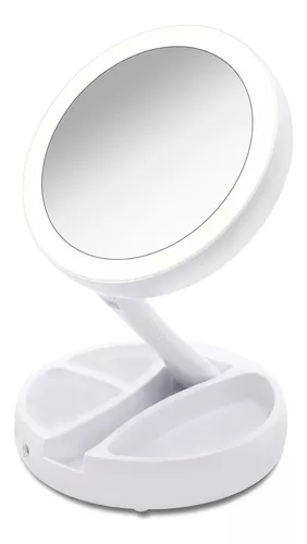 Espejo de tocador de cuerpo completo con luces 60 x 23 Bluetooth con USB -   México