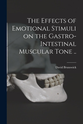 Libro The Effects Of Emotional Stimuli On The Gastro-inte...