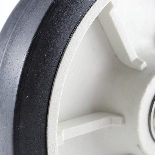 Roda 6 Polegada 614 Pvc Termoplástica Rodízio Andaime