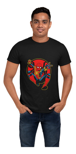 Playera Personalizada Spiderman Hombre Araña Héore Marvel 13