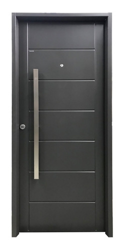 Puerta Exterior Doble Chapa Inyectada Frente Libermet 754