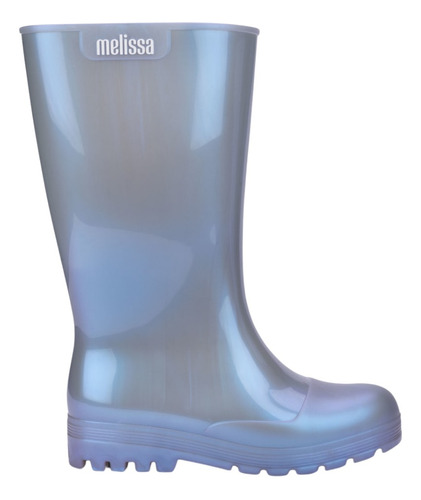 Bota Melissa Welly Azul Perlado