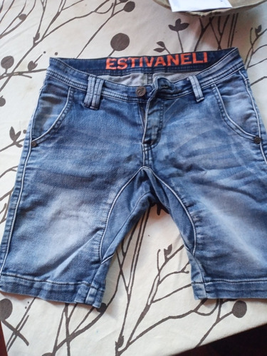 Short Jeans Joggers Marca Estivaneli Talla 12 Us $22,00