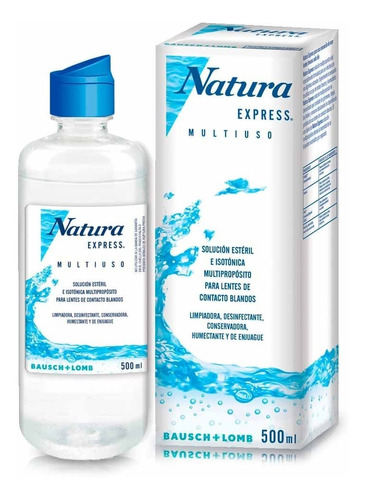 Natura Express Solución Para Lentes De Contacto 500ml