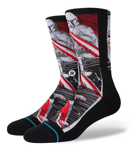 Stance Sock Manga Boba Men Black 